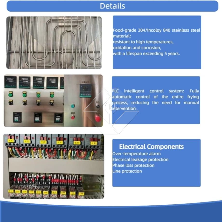 专业批量式零食油炸机手动炸薯条油炸机高品质
