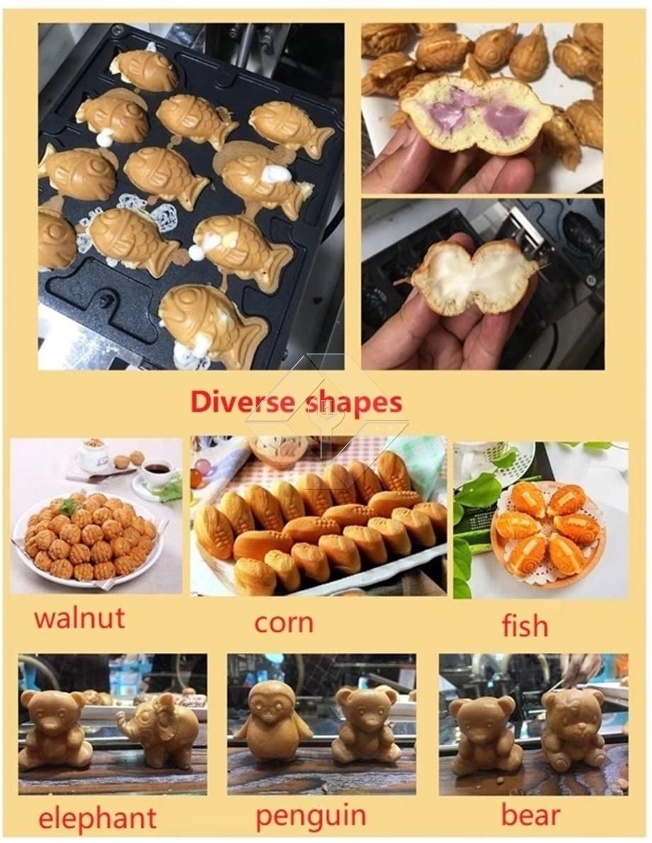 最新商用蛋糕煎饼机