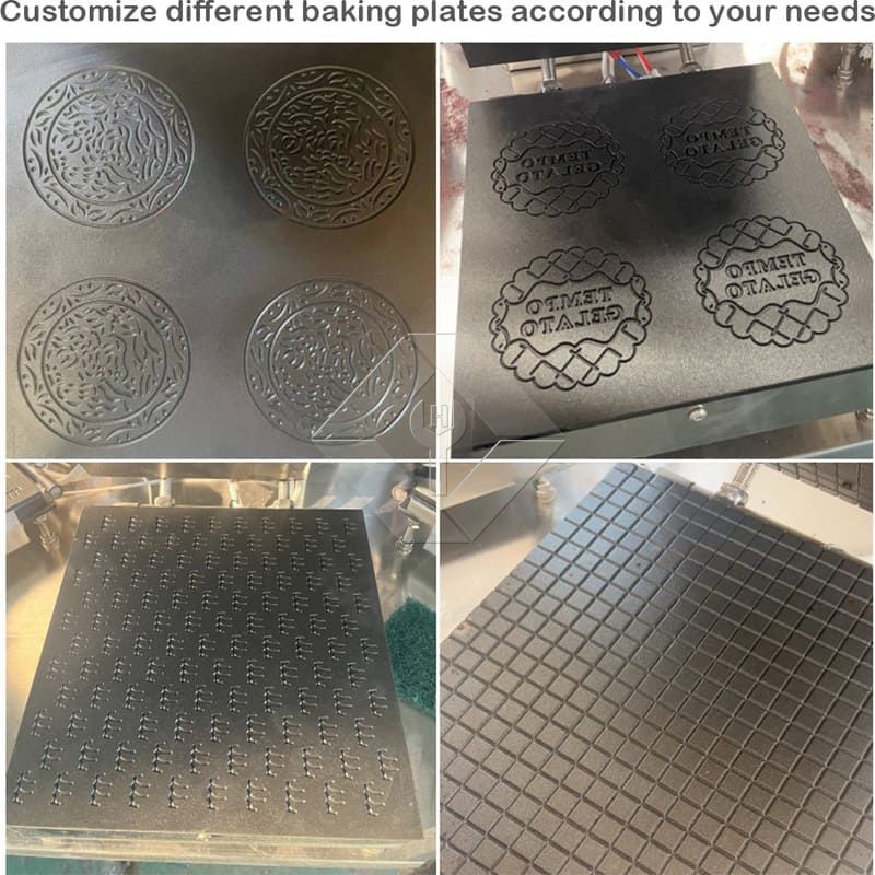 旋转滚动糖筒烘焙冰淇淋戳短号卷筒甜筒制造机