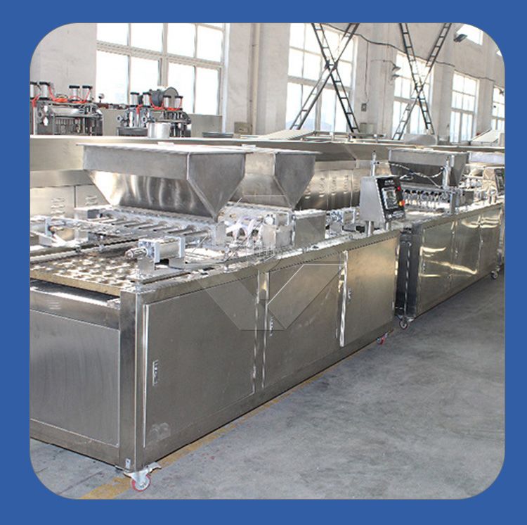 蛋糕浇注机 夹层蛋糕拔罐生产线