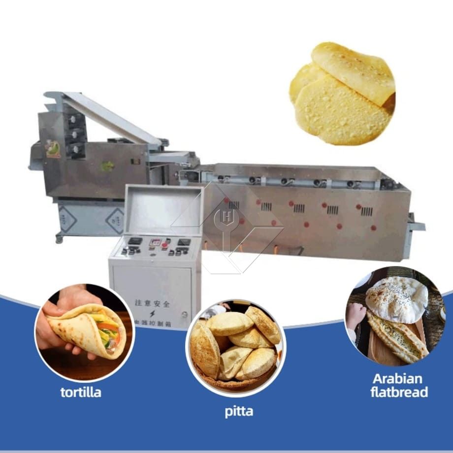 商用阿拉伯皮塔饼面包机