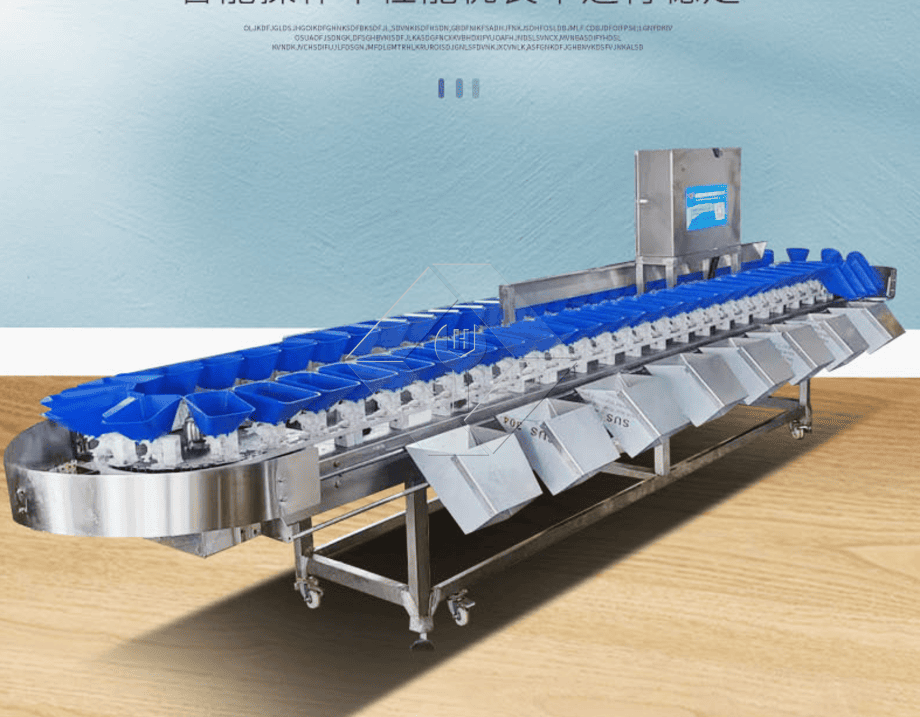 全自动果蔬清洗烘干分级线的处理能力一般在300kg/H~3000kg/H之间。 全自动果蔬清洗烘干分级线的处理能力一般在300kg/H~3000kg/H之间。
