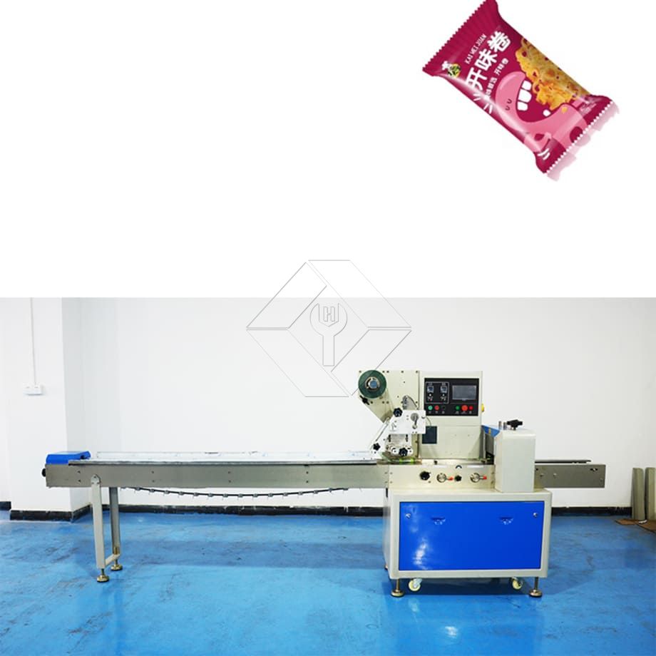 卧式枕香面条包装冷冻水果三明治食品流动包装机